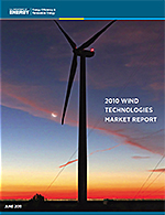 2010 Wind Technologies Market Report cover
