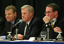 U.S. Representative Collin Peterson U.S. Representative Collin Peterson (middle), chairman of the House Agriculture Committee