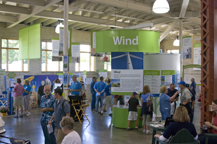 View the Wind Energy Center slide show